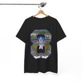 Kike Number 8 with a Funko Style Figurine Tee Shirt - Unisex Heavy Cotton Casual Fit